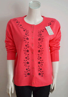 Sweater fashion all-match mother clothing cardigan