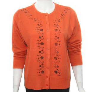 Sweater fashion all-match mother clothing cardigan