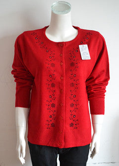 Sweater fashion all-match mother clothing cardigan