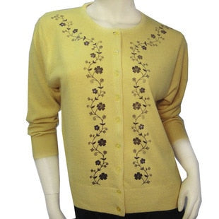 Sweater fashion all-match mother clothing cardigan