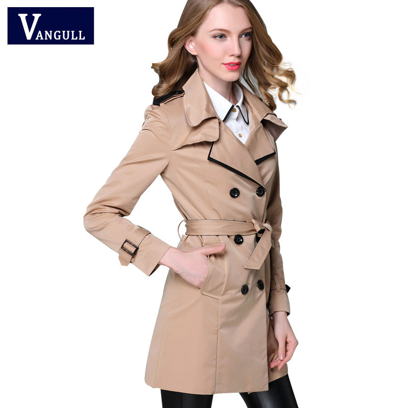 Classic European Trench Coat