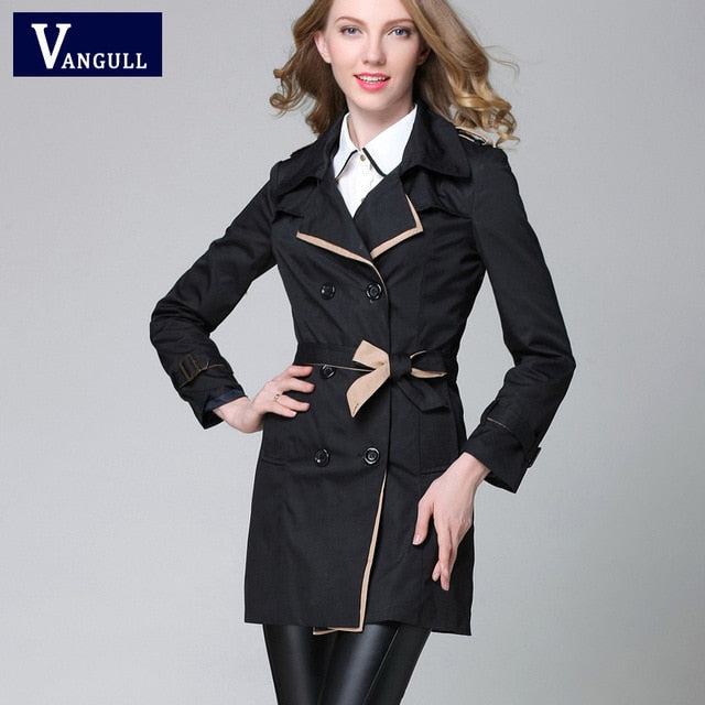 Classic European Trench Coat