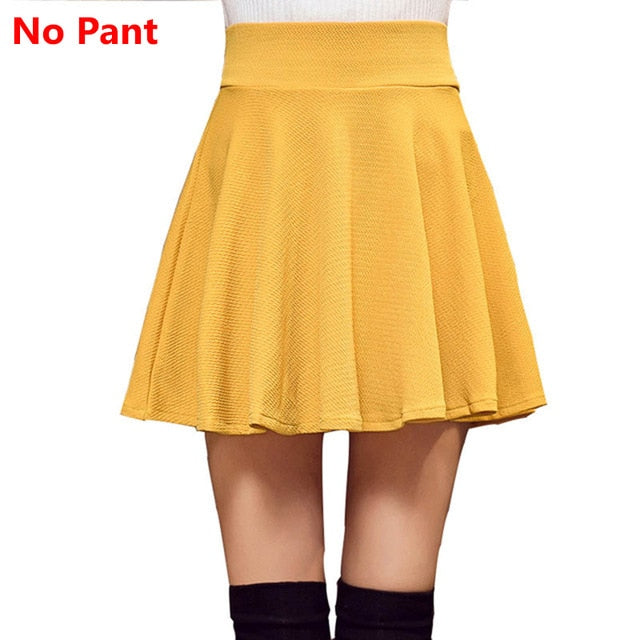Women Plus Size Tutu School Short Skirt Pants