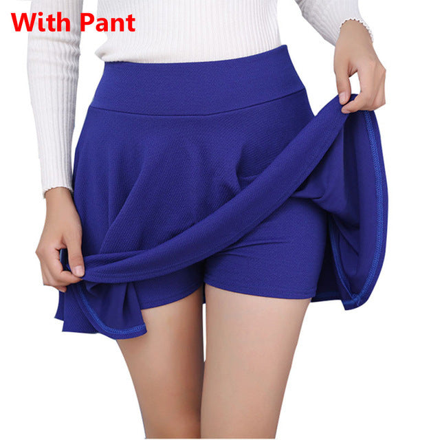 Women Plus Size Tutu School Short Skirt Pants