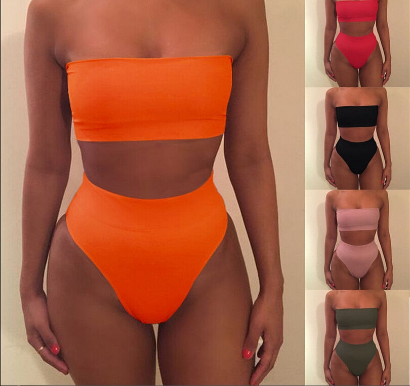 Bikini Strapless Swimwear