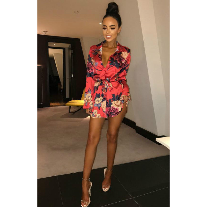 V Neck Sexy Dress Women Mini Bodycon Dresses