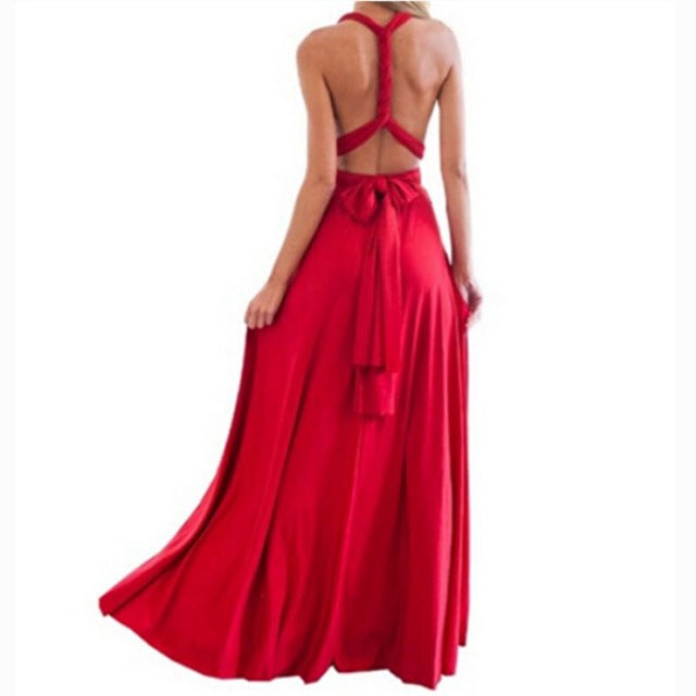 Long Summer Convertible Bohemian Maxi Dresses