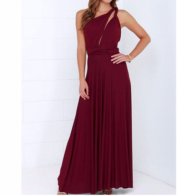 Long Summer Convertible Bohemian Maxi Dresses