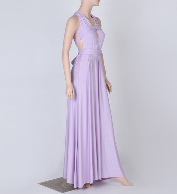 Long Summer Convertible Bohemian Maxi Dresses