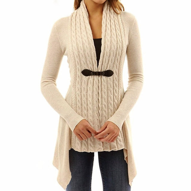 Cardigan Knitted Sweater Women