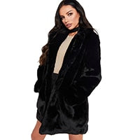Thick Warm Plush Long Coats