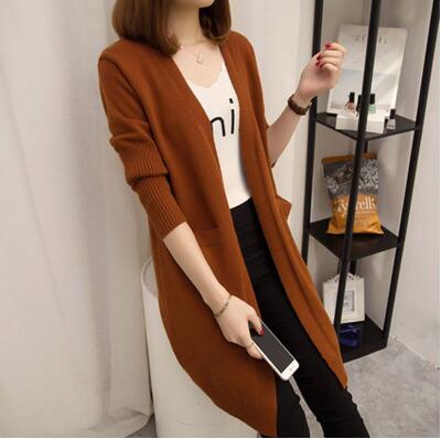 Rlyaeiz Women Sweater Long Cardigan