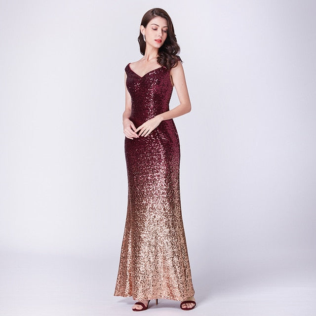 Evening Dress Long Sparkle
