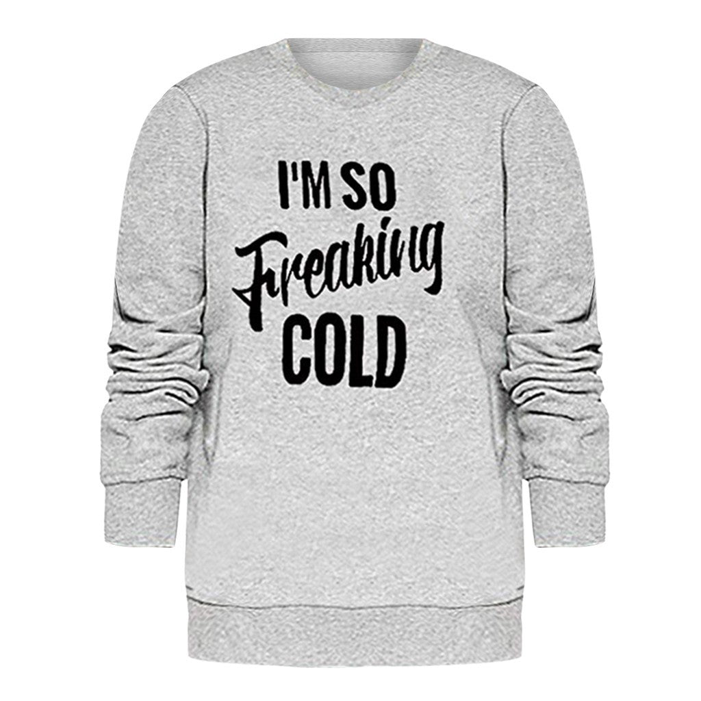 Women Letter Long Sleeve Sweatshirt