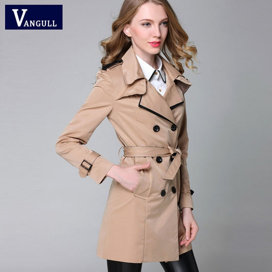 Classic European Trench Coat