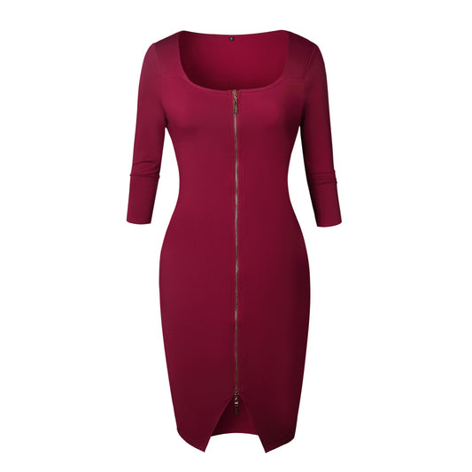 Club Low Cut Bodycon Dress