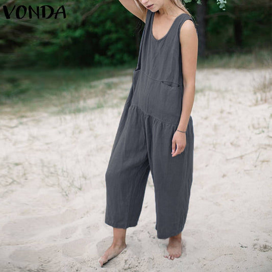VONDA Rompers Womens Jumpsuit