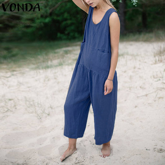 VONDA Rompers Womens Jumpsuit