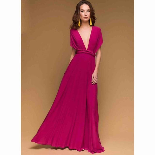 Long Summer Convertible Bohemian Maxi Dresses