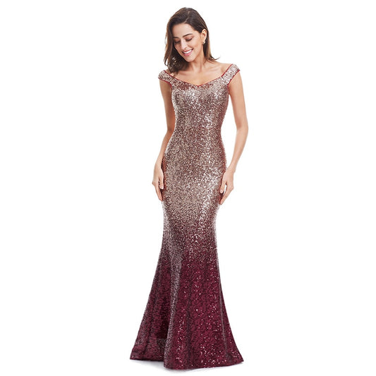 Evening Dress Long Sparkle