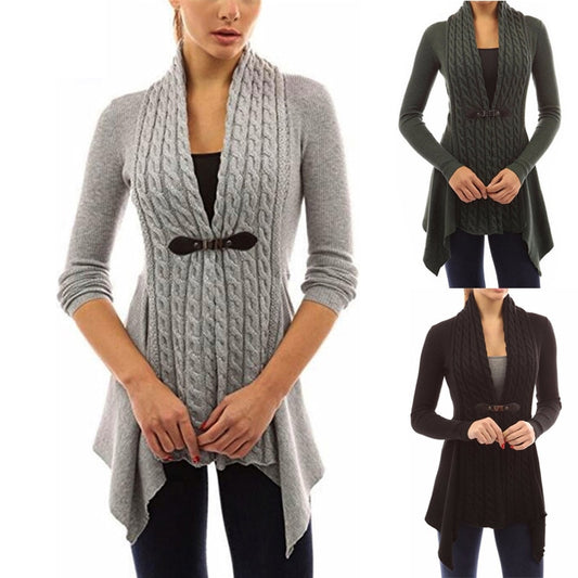 Cardigan Knitted Sweater Women