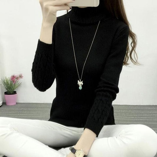 Sweaters And Pullovers Knit Long Sleeve Cashmere Sweater